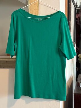 St. John's Bay Emerald Green Short-Sleeve Tee